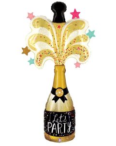 LRG SHP LET'S PARTY CHAMPAGNE SPECIAL DELIVERY 65"(PKG)sale