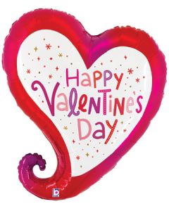 LRG SHP HVD VALENTINE SPARKLE HEART 28" (PKG)(D) sale