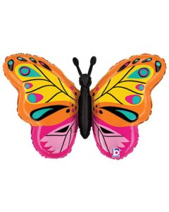 LRG SHP COLORFUL BUTTERFLY 30" (PKG)