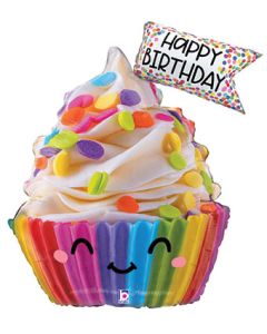 LRG SHP HB CUTE CUPCAKE 31" (PKG)