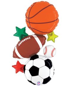 LRG SHP MULTI-SPORTS STACKER 37" (PKG)