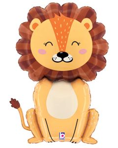 LRG SHP JUNGLE LION 32" (PKG)