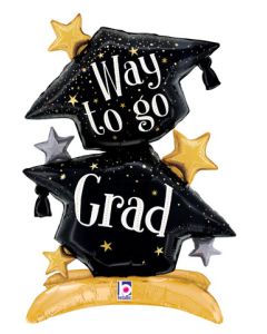 LRG SHP WAY TO GO GRAD STAND UP AIR FILL 29" (PKG)(D) sale