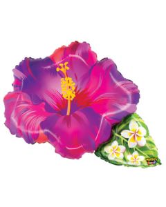 LRG SHP MIGHTY BRIGHT TROPICAL FLOWER PURPLE 31" (PKG)(D)