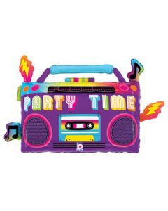 LRG SHP PARTY TIME BOOM BOX 28" (PKG)(D) sale