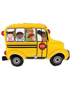 LRG SHP SCHOOL BUS 29" (PKG)