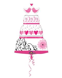 LRG SHP SWEET WEDDING CAKE 31" (PKG)(D) sale