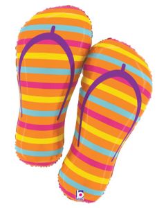 LRG SHP SUMMER FLIP FLOPS 30" (PKG)