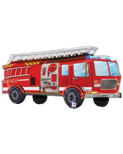 LRG SHP RED FIRETRUCK 34" (PKG)