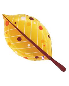 LRG SHP FALL YELLOW LEAF 26" (PKG)