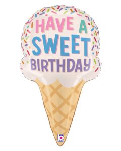 LRG SHP HB SWEET ICE CREAM CONE 28" (PKG)