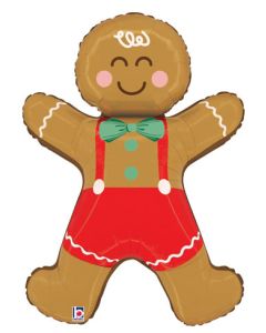 LRG SHP GINGERBREAD MAN 35" (PKG)