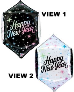 DIMENSIONALS NEW YEAR SHIMMER 22" (PKG)