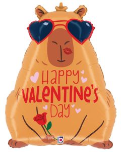 LRG SHP HVD VALENTINE CAPYBARA 30" (PKG)