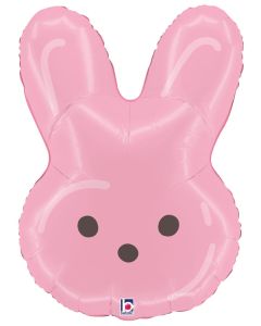 LRG SHP SWEET BUNNY PINK 26" (PKG)