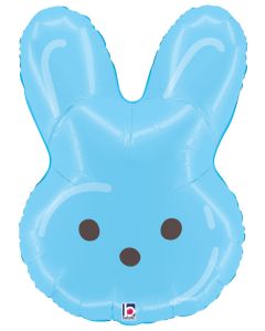 LRG SHP SWEET BUNNY BLUE 26" (PKG)