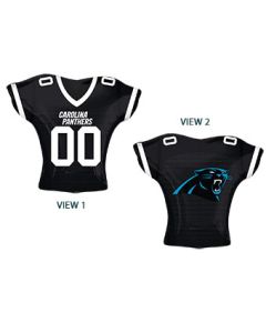FOOTBALL LRG SHP CAROLINA PANTHERS JERSEY 24" (PKG)(D) sale