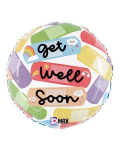 18C GET WELL CHEERFUL BANDAID