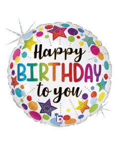 18C HB TO YOU STARS AND DOTS (HOLOGRAPHIC)(PKG)