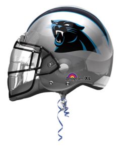 FOOTBALL LRG SHP CAROLINA PANTHERS HELMET 21" (PKG)