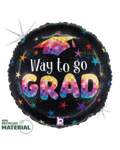 18C WAY TO GO GRAD DISCO STARS(D)