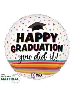18C FESTIVE HAPPY GRADUATION YOU DID IT(D)