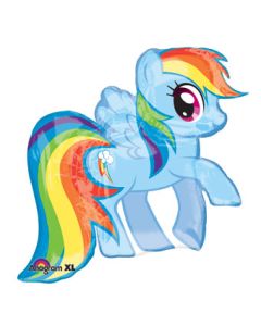 LRG SHP MY LITTLE PONY RAINBOW DASH 28"