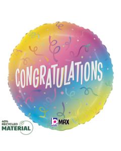 18C CONGRATULATIONS OMBRE (PKG)