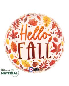 18C HELLO FALL LEAVES