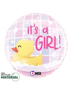 18C IT'S A GIRL RUBBER DUCKY