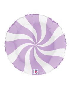 18C CANDY SWIRLY WHITE & MATTE LILAC (PKG)