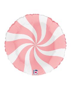 18C CANDY SWIRLY WHITE & MATTE PINK (PKG)