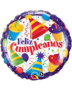 18C HB FELIZ CUMPLEANOS CUPCAKES (PKG)(D) sale