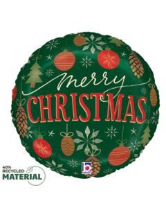18C MERRY CHRISTMAS COZY ORNAMENTS
