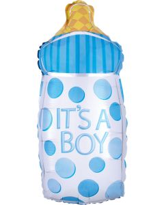 18SHP IT'S A BOY BABY BOTTLE (PKG)