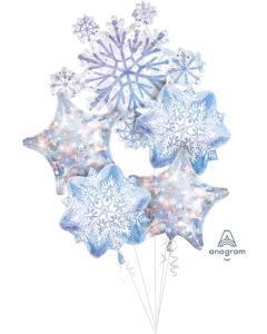 BOUQUET SNOWFLAKES (PKG)(D)