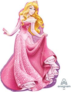 LRG SHP PRINCESS SLEEPING BEAUTY 34" (PKG)