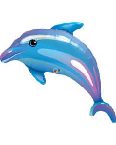 LRG SHP DOLPHIN DELIGHTFUL BLUE 42" (D) sale