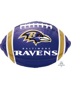 FOOTBALL 18SHP BALTIMORE RAVENS TEAM COLORS (PKG)