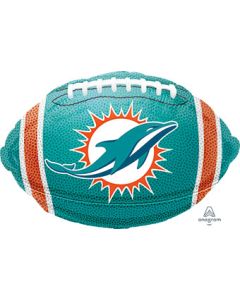 FOOTBALL 18SHP MIAMI DOLPHINS TEAM COLORS (PKG)