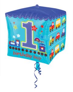 CUBEZ HB 1ST BIRTHDAY BOY ALL ABOARD (PKG)(D) sale