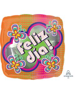 18SQ FELIZ DIA DOTS & BUTTERFLIES (D) sale