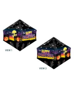 ANGLEZ HAUNTED HAPPY HALLOWEEN SCENE (PKG)(D) sale