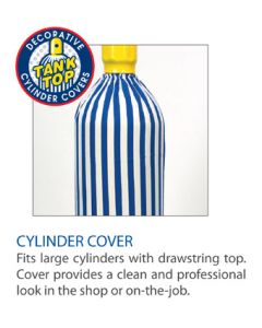 CYLINDER TANK TOP- BLUE/WHITE