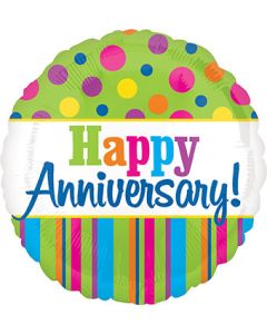 18C BRIGHT HAPPY ANNIVERSARY (PKG)
