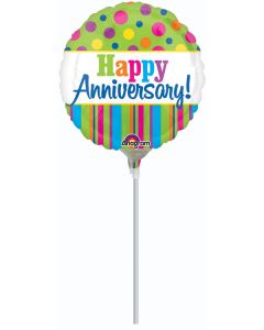 9C BRIGHT HAPPY ANNIVERSARY AIR FILL ONLY (D)