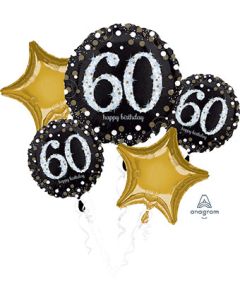 BOUQUET HB 60 SPARKLING BIRTHDAY (PKG)