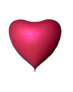 DECOHEART JUMBO RED 68" (PKG)