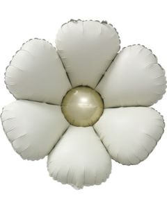 LRG SHP DECO FLOWER LATTE CREAM 24" (PKG)(PACK2) AIR FILL