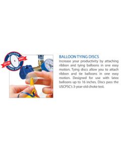 BALLOON TYING DISCS (1000 PK)